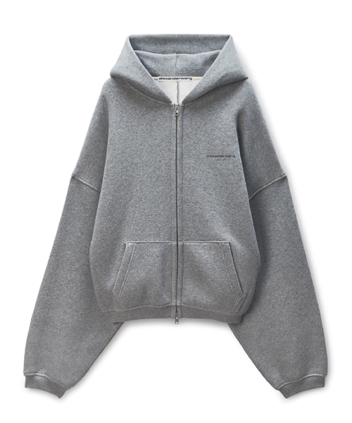 핫픽스 테리 지퍼 후디