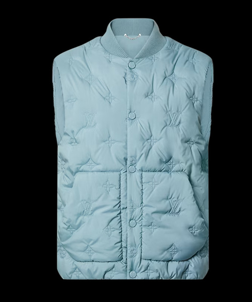 모노그램 퀄티드 질레