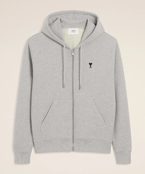 코튼 아미 드 꾀흐 지퍼 후디