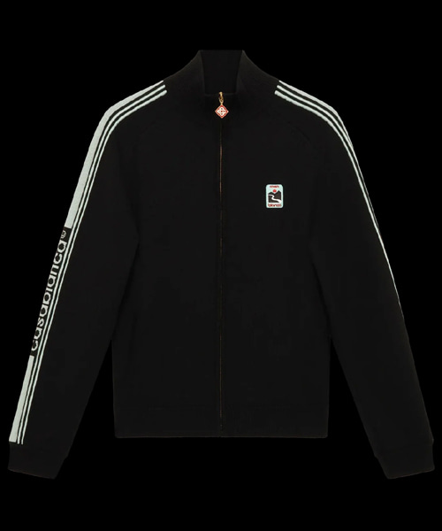 메리노 니트 트랙 자켓