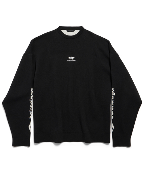 3B 스포츠 아이콘 스키 크루넥 탑