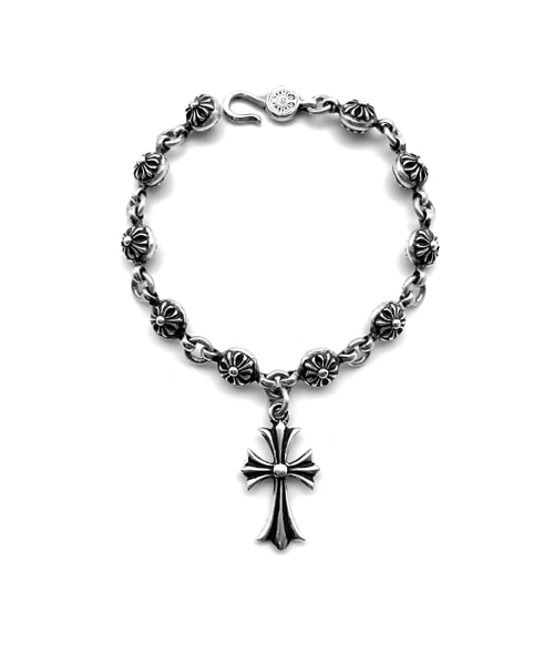 실버 크로스 볼 타이니 E 브레이슬릿