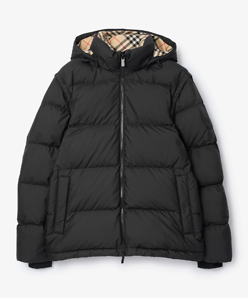 디태처블 슬리브 퍼퍼 재킷