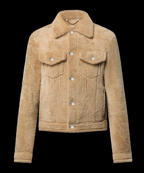 시어링 트러커 재킷