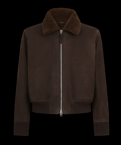 시어링 봄버 자켓