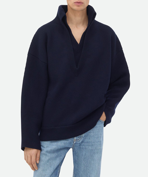 컴팩트 울 점퍼