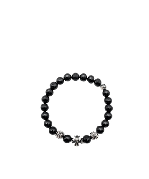 8mm 블랙 비즈 브레이슬릿