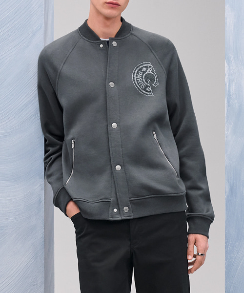 C.D.S 바시티 재킷