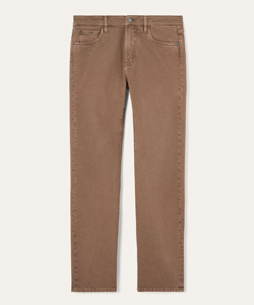 콰로나 코튼 데님 진