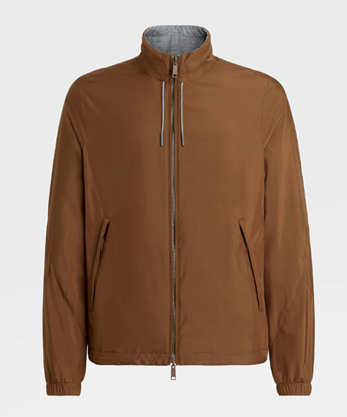 나일론 리버시블 블루종