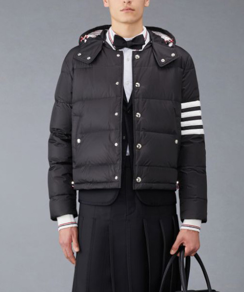 다운필드 매트 나일론 보머 자켓