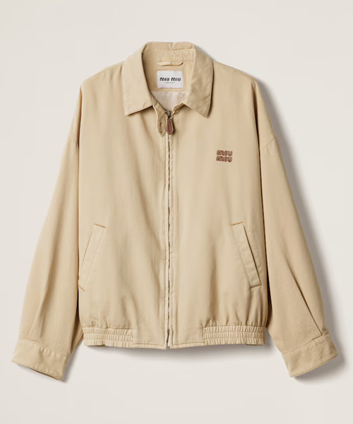 라이트 데님 블루종 재킷