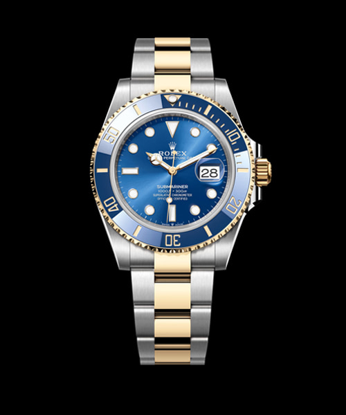 서브마리너 데이트 (옐로우 골드 콤비 / 청판) 41mm