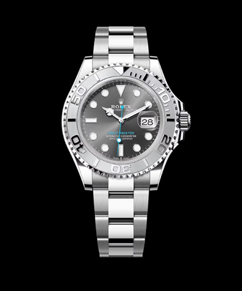 요트-마스터 (티타늄 / 블랙 다이얼) 40mm