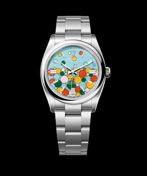 오이스터 퍼페추얼 (셀레브레이션 다이얼 '버블') 41mm