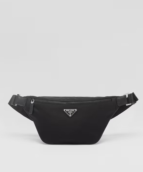 리나일론 및 사피아노 가죽 벨트백