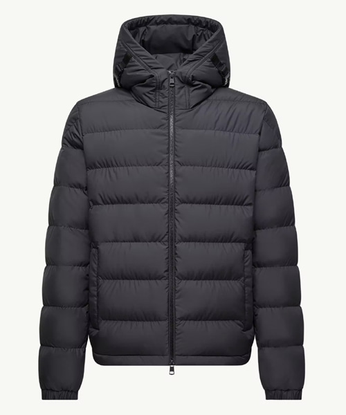 라베라에트 후드 숏 다운 재킷