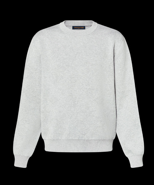 모노그램 엠보스드 풀오버