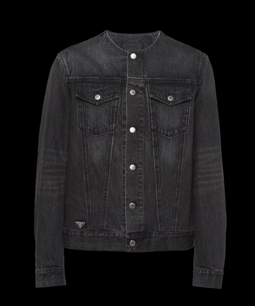 데님 블루종 자켓