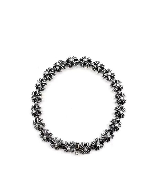 실버 타이니 CH 크로스 브레이슬릿