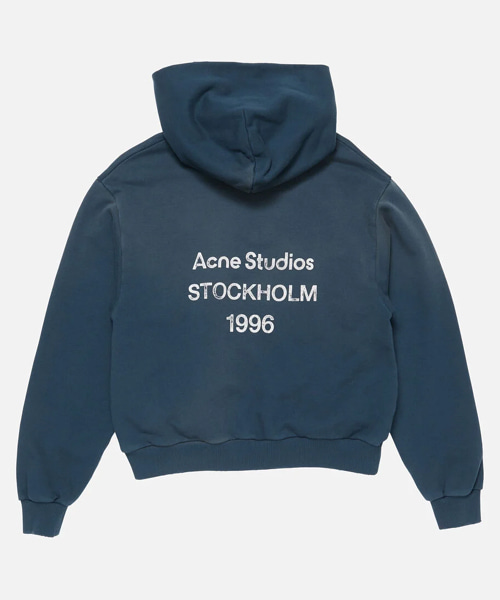 빈티지 스프레이 1996 로고 프린트 후드 스웨터