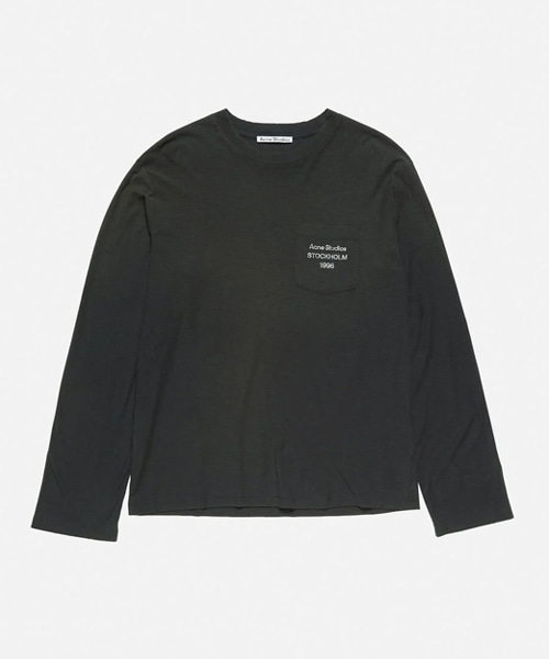 로고 포켓 티셔츠