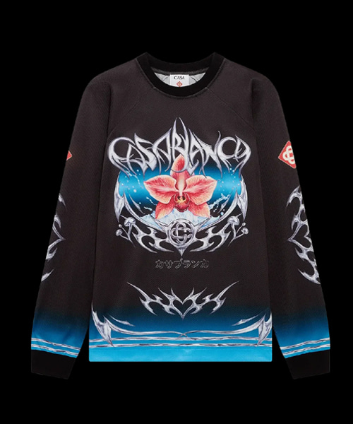 블레이드 롱 슬리브 풋볼 저지