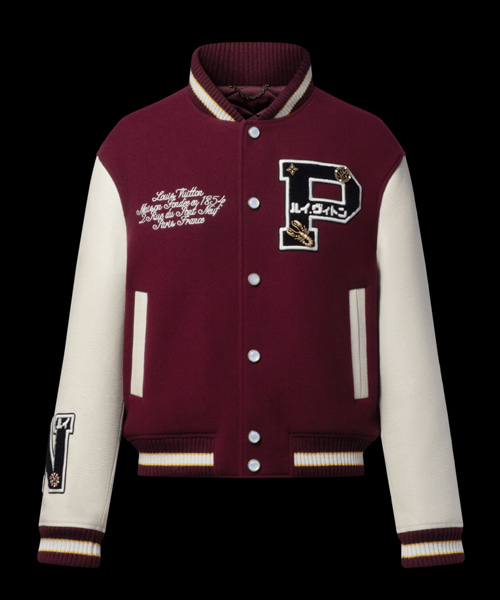 메이드 투 오더 에피 레더 바시티 재킷