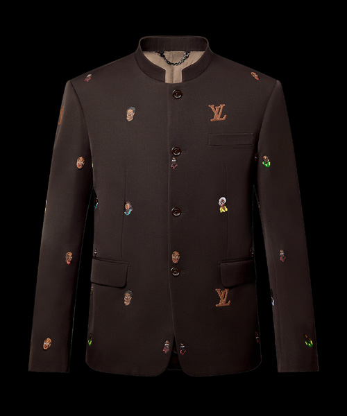 엠브로이더드 캐시미어 가디건