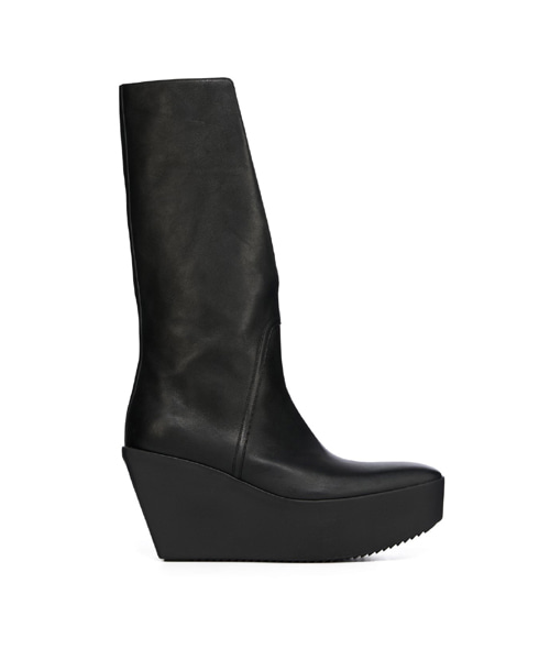 할리우드 슬리버 플랫폼 윙드 카우보이 부츠