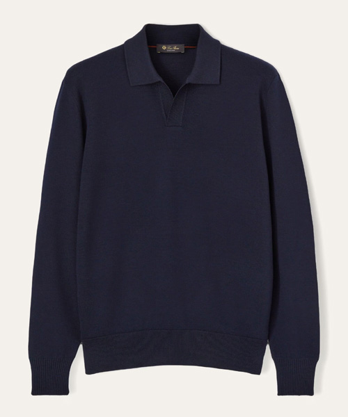 버튼리스 폴로 니트