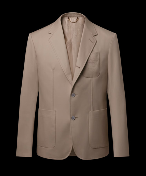 테일러드 싱글 브레스티드 시티 재킷
