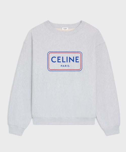 코튼 플리스 루즈 스웨트셔츠