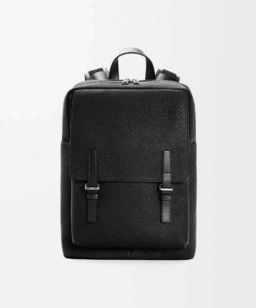 밀리터리 백팩-소프트 그레인 카프스킨