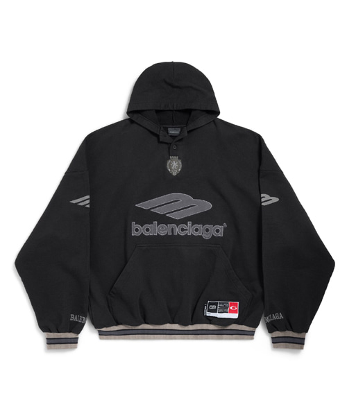 3B 풋볼 폴로 후디