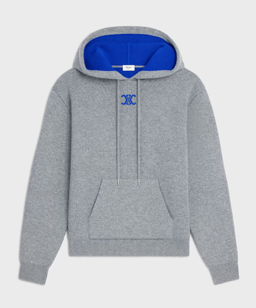 캐시미어 후드 스웨터