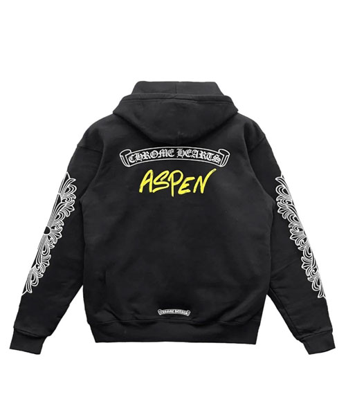 애스펀 익스클루시브 플로럴 슬리브 집 업 후디