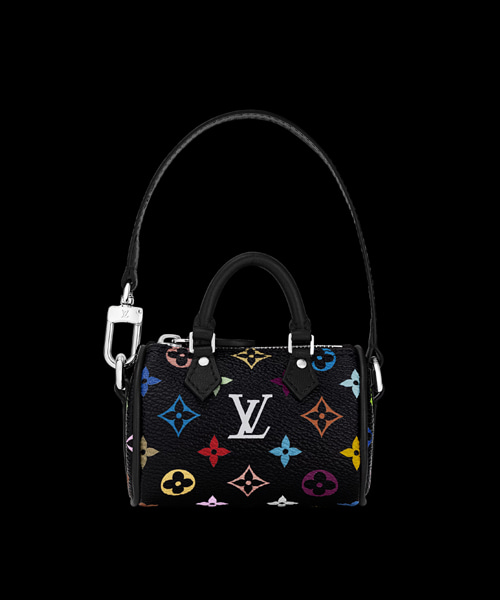 LV X TM 마이크로 스피디 모노그램 멀티컬러