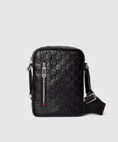 GG 엠블럼 스몰 크로스백