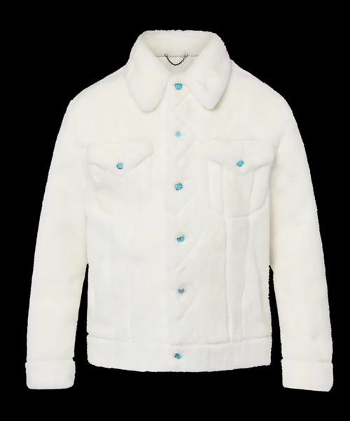 밍크 트러커 재킷