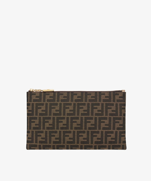 플랫 바게트 파우치 미디엄