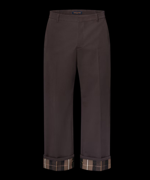 크롭 치노 팬츠