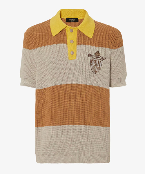 코튼 저지 폴로 셔츠