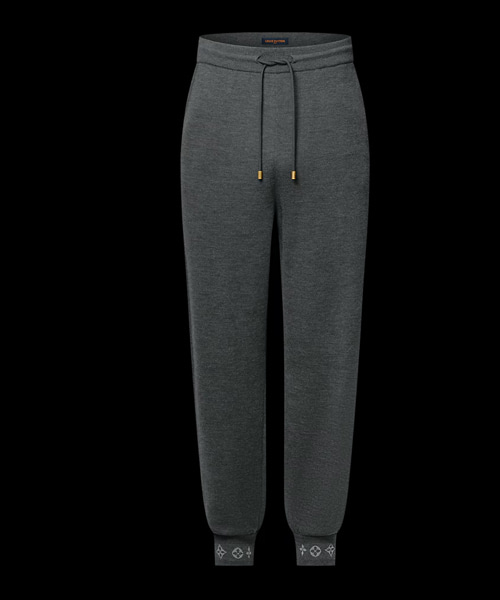 더블 페이스 니트 트래블 팬츠