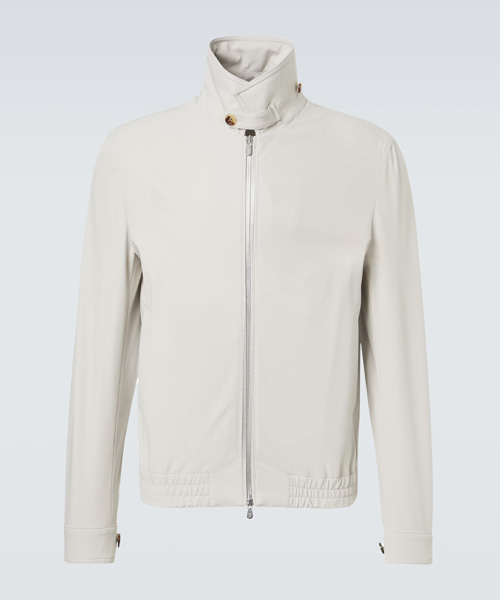 집업 블루종 재킷