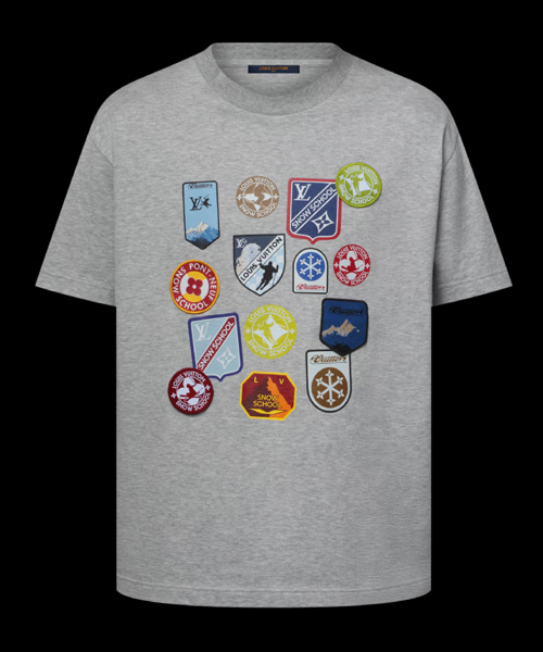 시그니처 패치 티셔츠