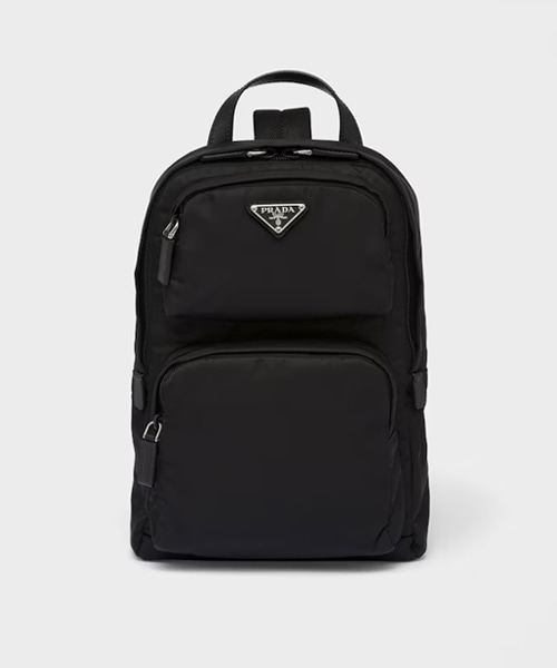 리나일론 및 사피아노 가죽 백팩