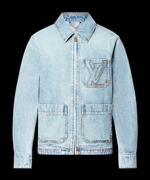 워크웨어 LV 데님 재킷