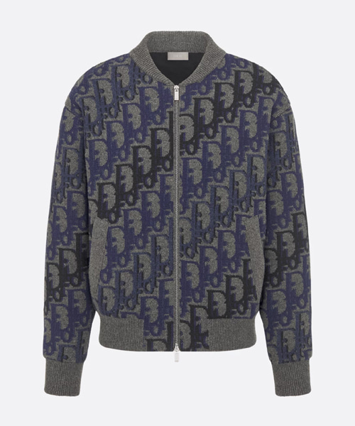 오블리크 블루종 재킷