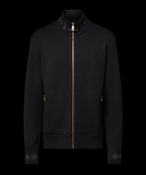 더블 페이스 니트 트래블 블루종